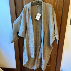 La Bottega di Brunella Linen jacket/cape